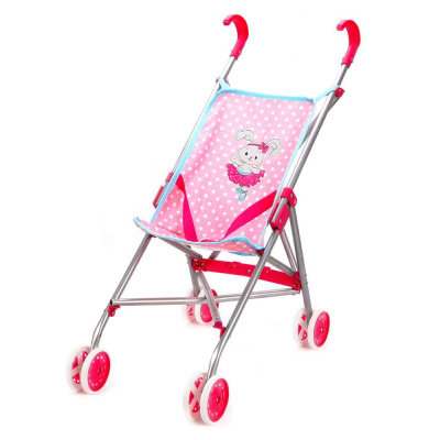 Коляска-трость для кукол Зайка Mary Poppins 67313 01